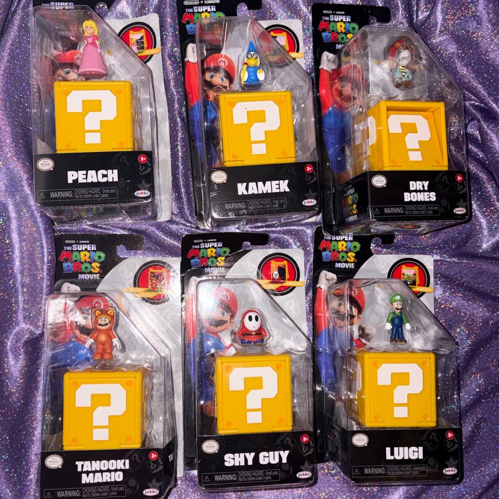 Super Mario Mini Figures Set